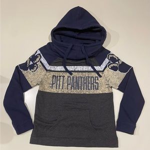 Rivalry Threads Pitt Panthers Woman’s small Cowl Neck hoody